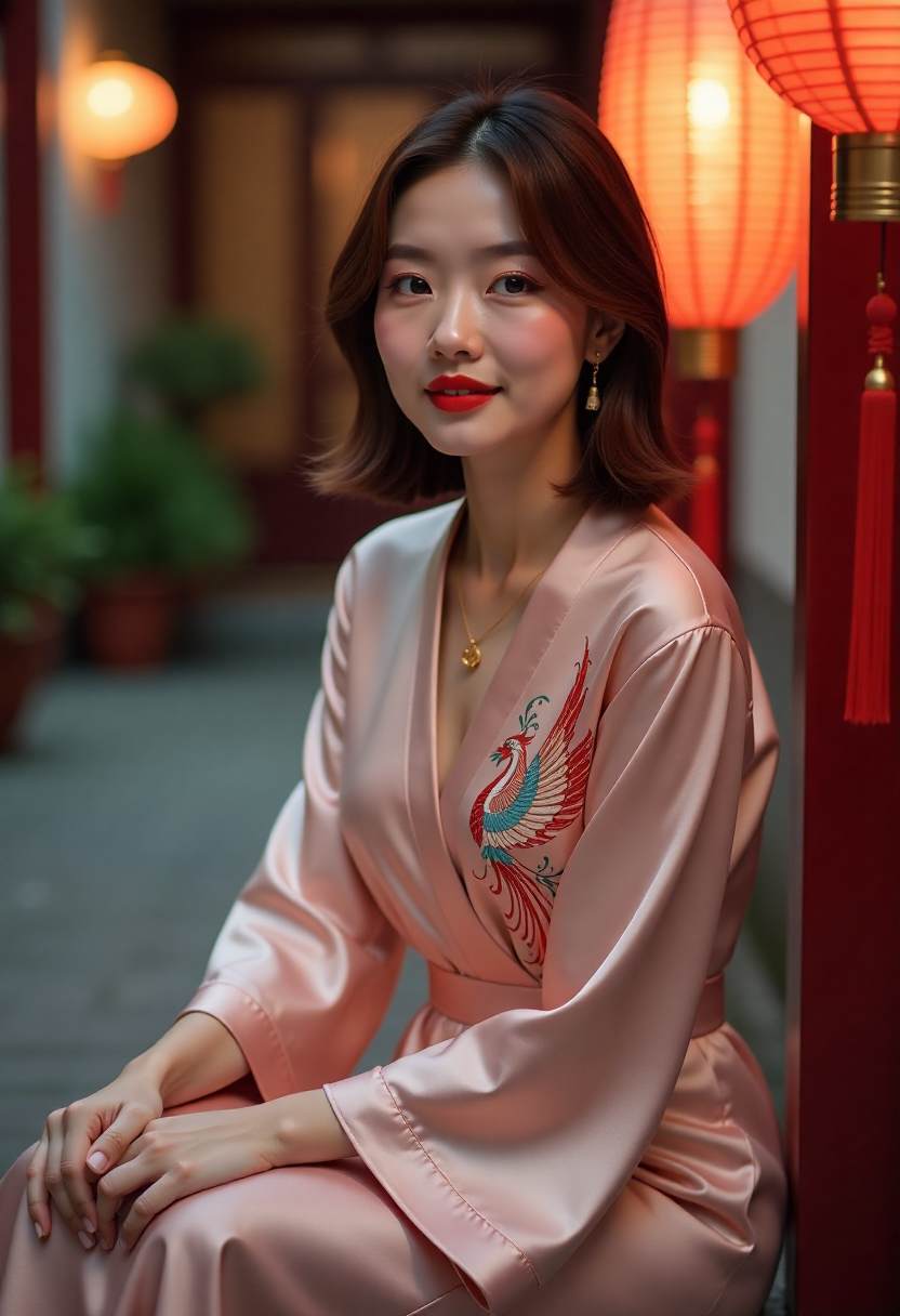 班级群合照的手机屏幕